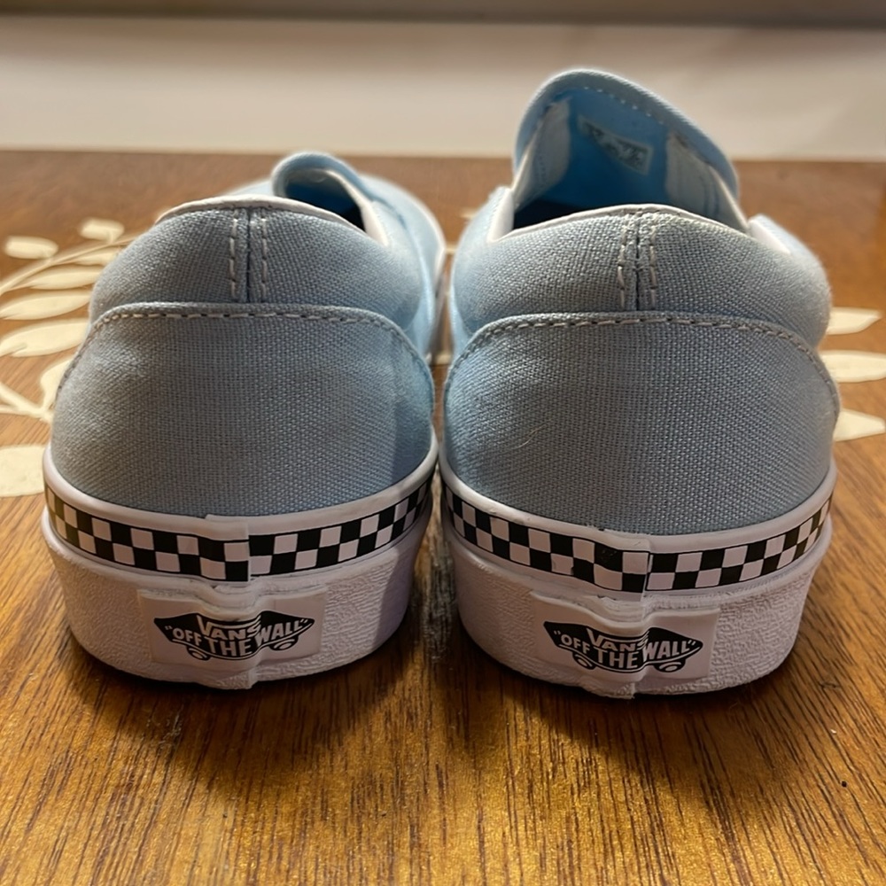 Light blue VANS. men 5.5. Women 7.0. - Picture 5 of 6